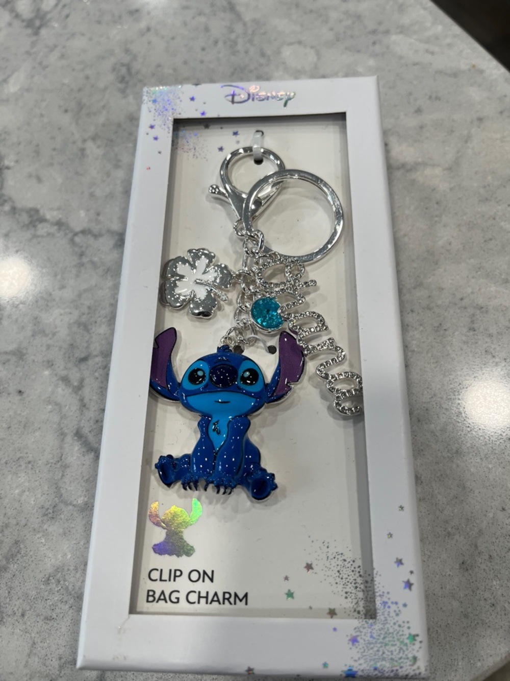 NIB Disney Lilo & Stitch Bag Charm-NEW